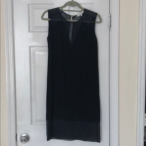 Sandro Black Shift Dress